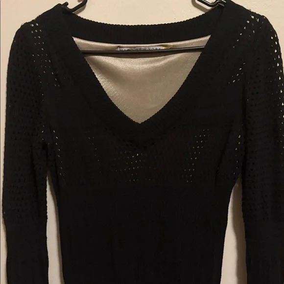 Marc New York Black Sweater Dress - Picture 3 of 9